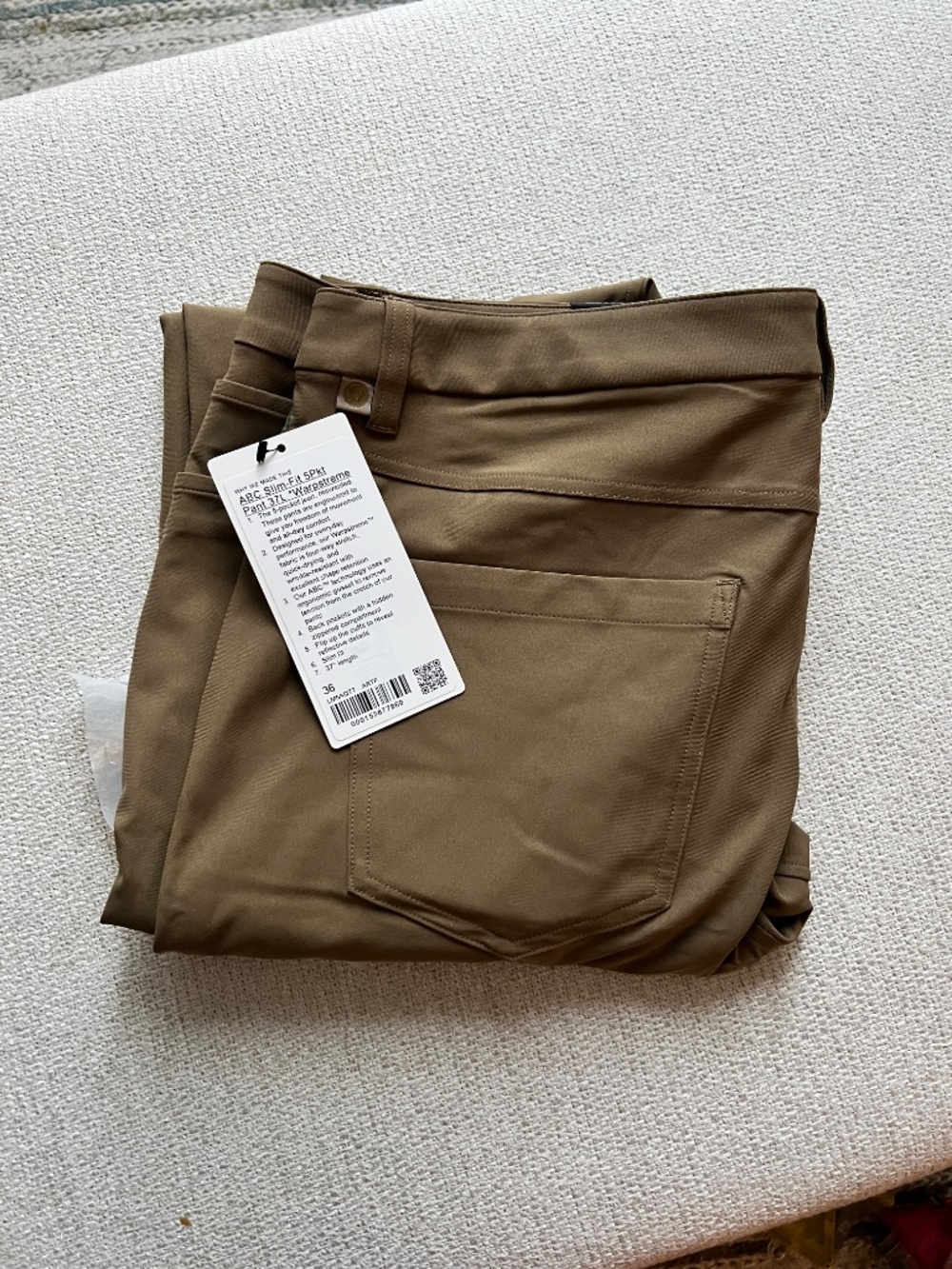Lululemon ABC slim-fit trouser 37L